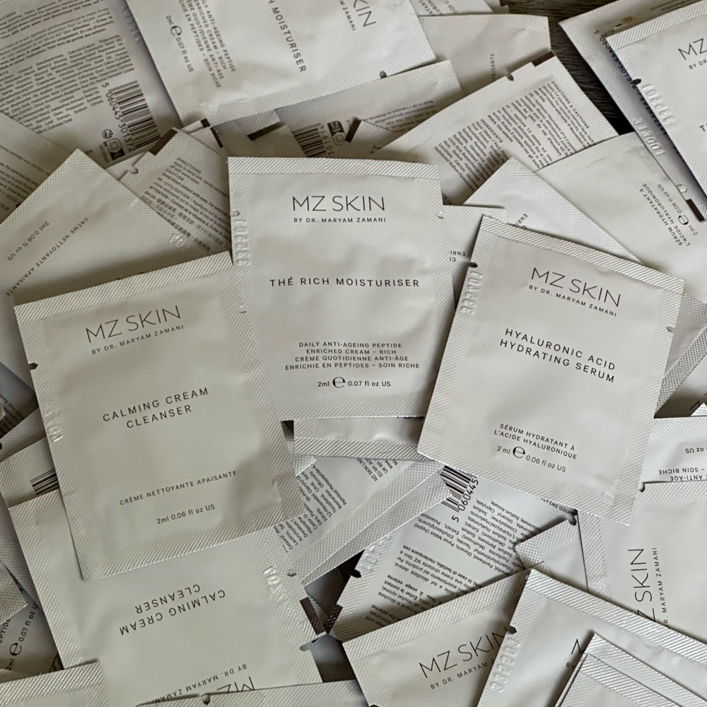 MZ Skin Calming Cream Cleanser Bundle of 20 Sachets
